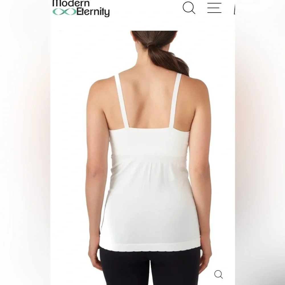 NWT black Hannah Yoga Nursing Tank by Modern Eternity, size S. - Picture 4 of 13